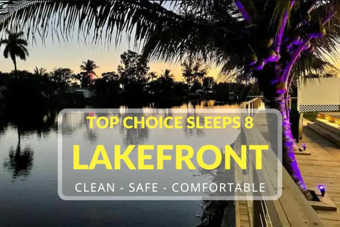 פורט לודרדייל 5-Star Lakefront Oasis In Hollywood-Hard Rock Casino מראה חיצוני תמונה